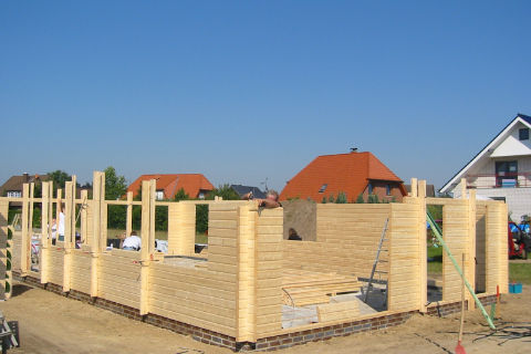 Ausbauhaus Holzhaus Dänisches Panbo Selbstbau Holzhaus dänisches Unternehmen Panbo
